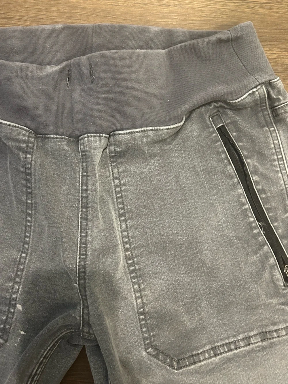 Dovetail Workwear Christa X Utility Work Pants Women’s 10/12 Gray Skinny -comfy! - Picture 3 of 7